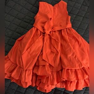 Sugar Vibrant Red Ruffled Dress